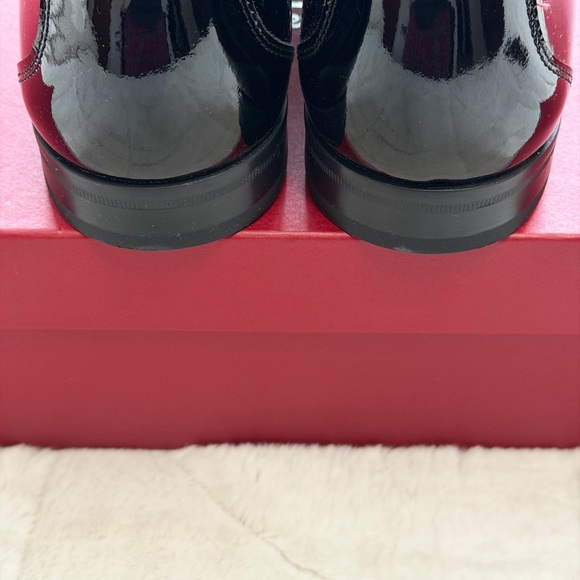 NEW! $895 Salvatore Ferragamo Grandioso-2 Patent Leather Gancini Loafers 11.5 - Picture 6 of 10